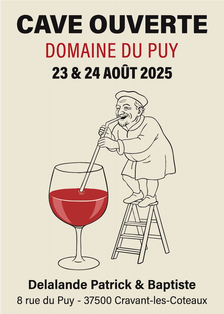 Cave ouverte chinon domaine du Puy 