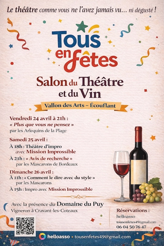 Salon du théâtre et du vin
